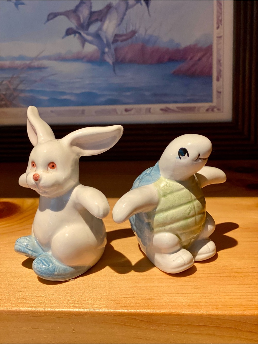 1979 Fitz & Floyd Ceramic Salt/Pepper Shakers